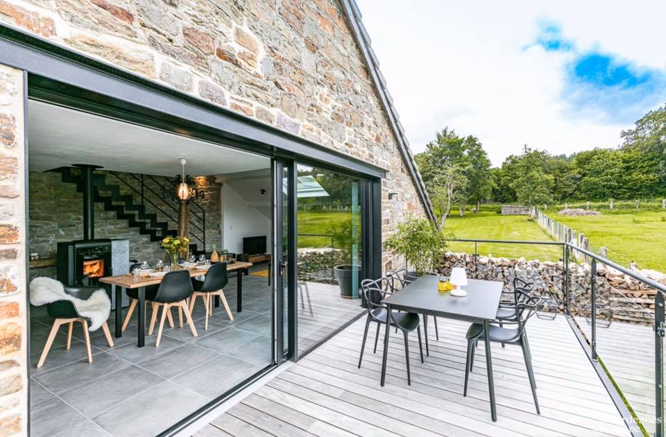 La terrasse du gîte